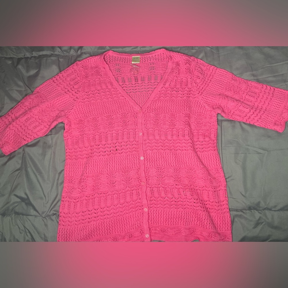 Blair pink cardigan